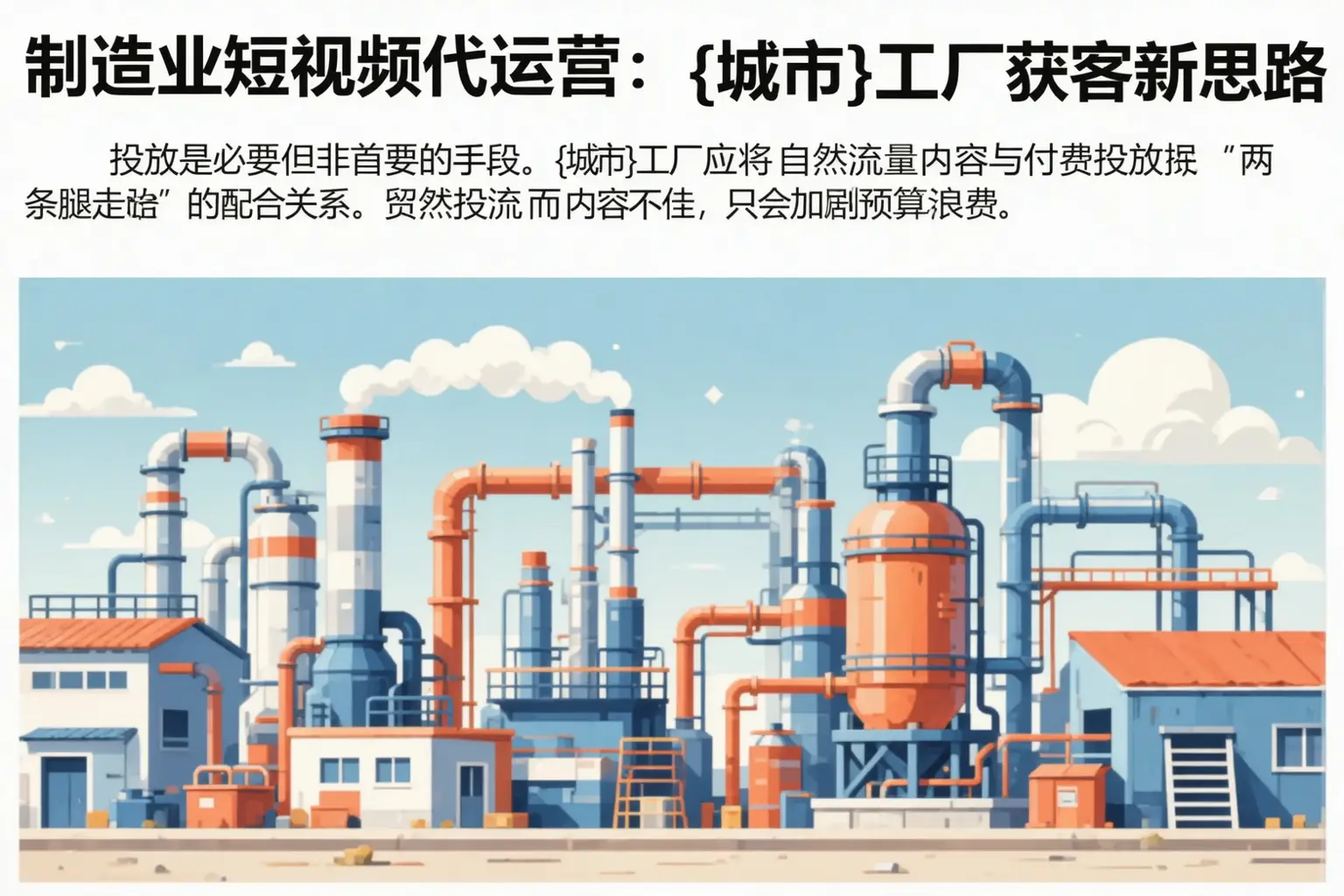 制造业短视频代运营:兴义工厂获客新思路